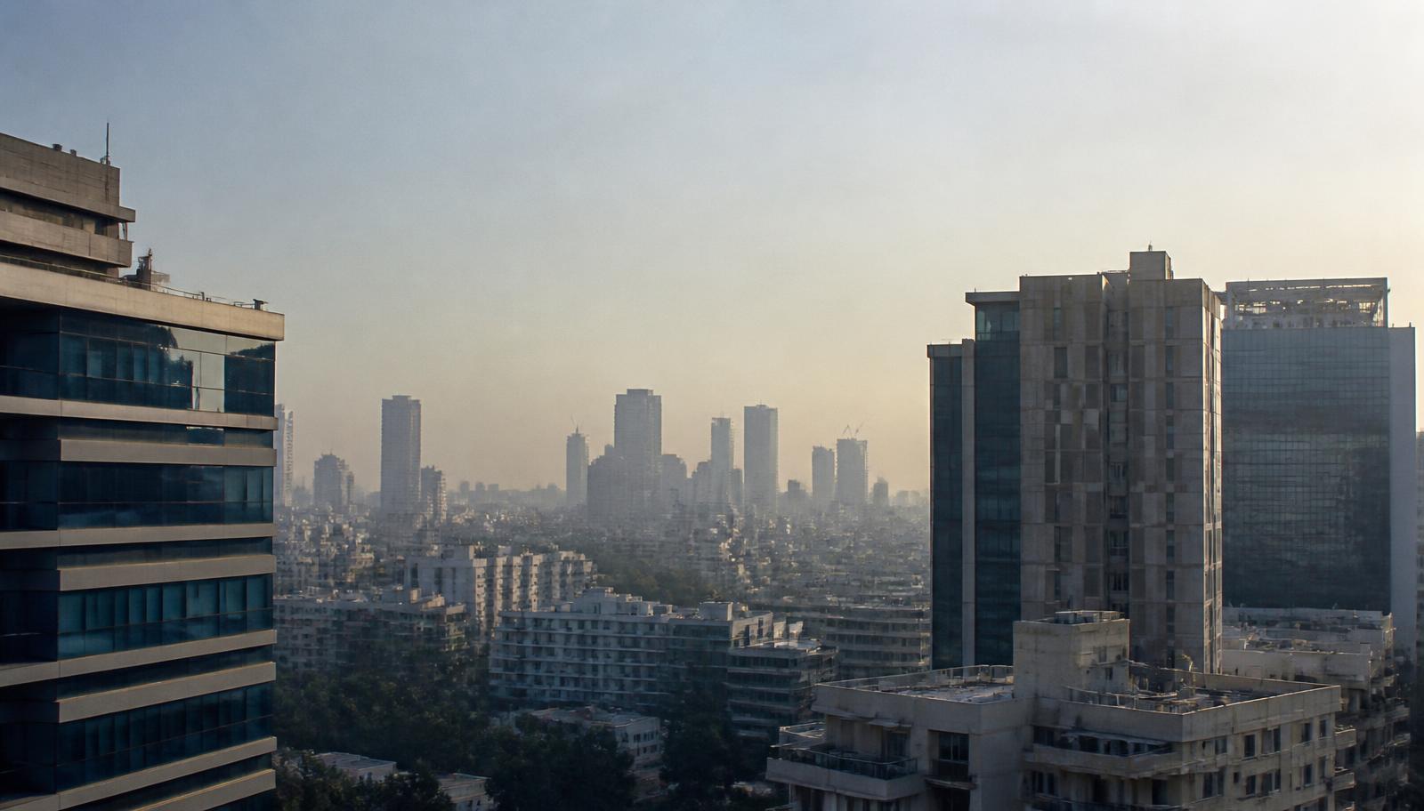 Indian business district representing BRSR reporting requirements for listed companies